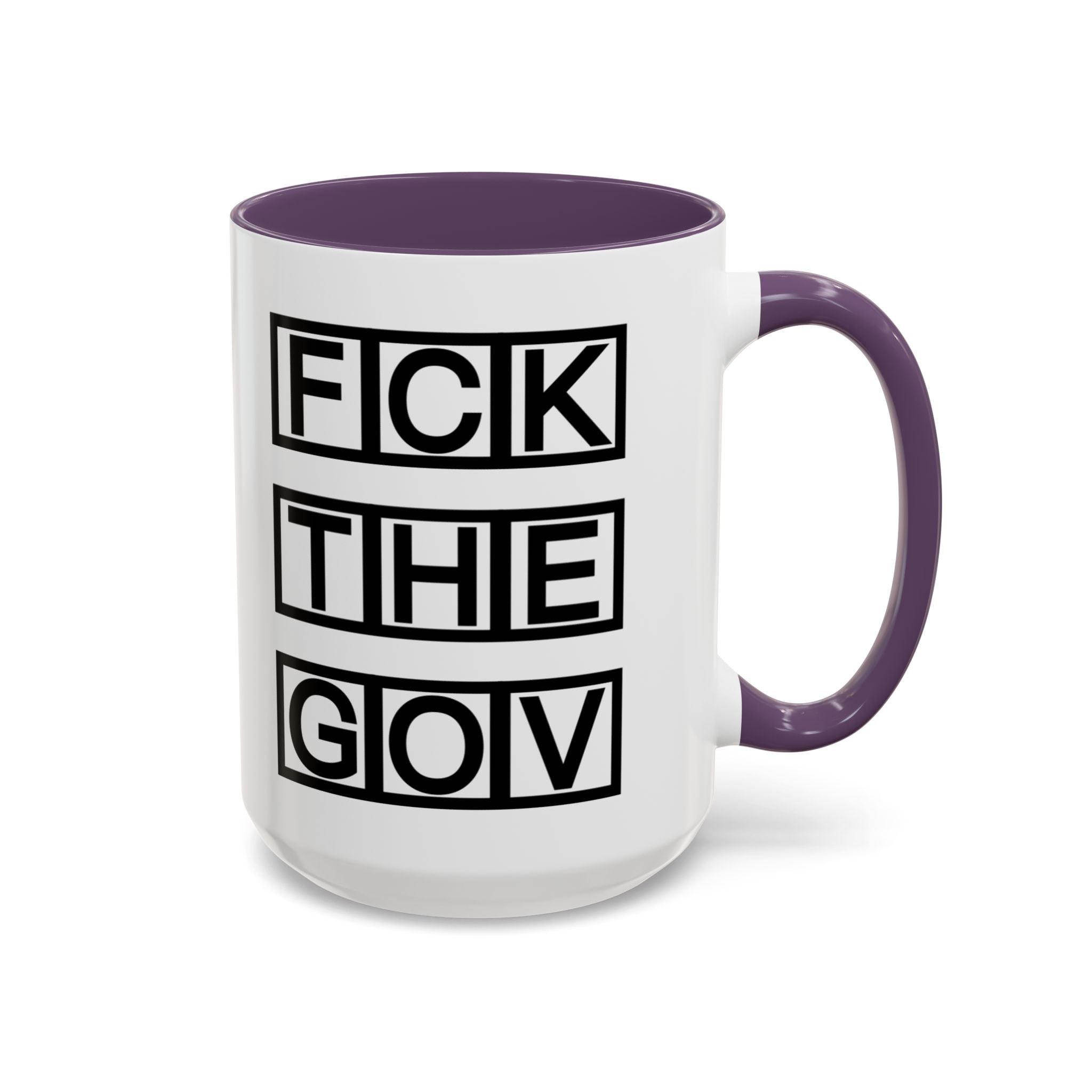 FCK THE GOV Mug (11, 15oz)