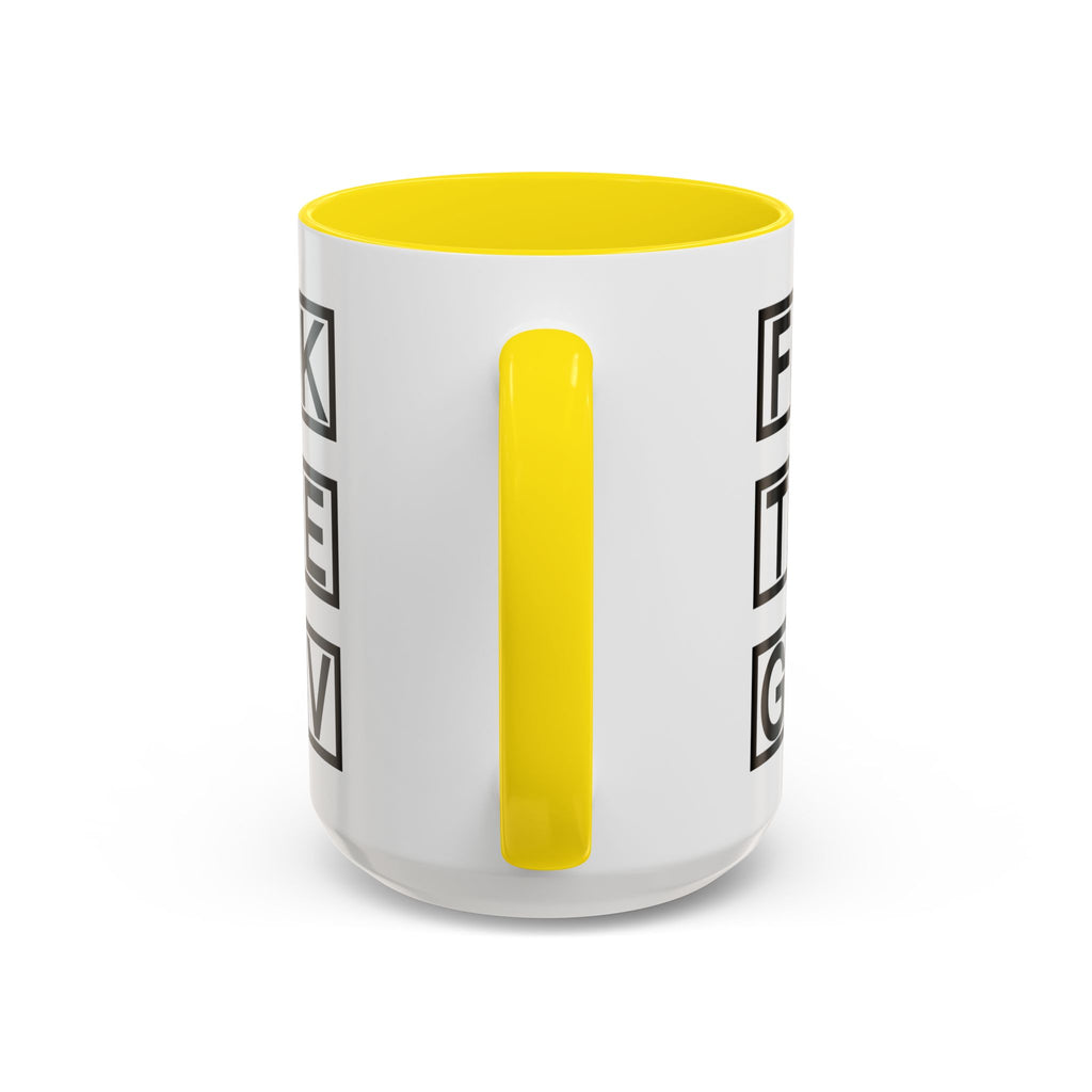 FCK THE GOV Mug (11, 15oz)