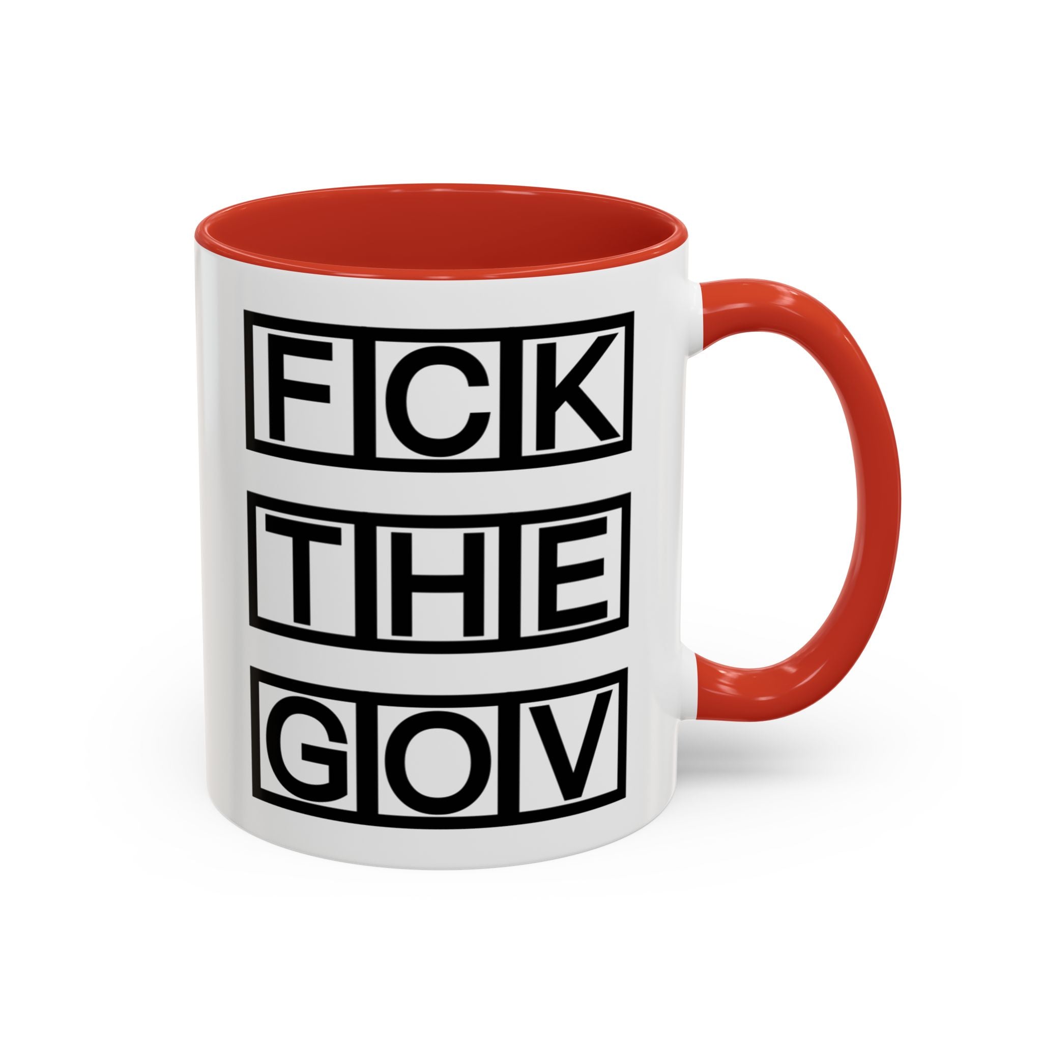 FCK THE GOV Mug (11, 15oz)