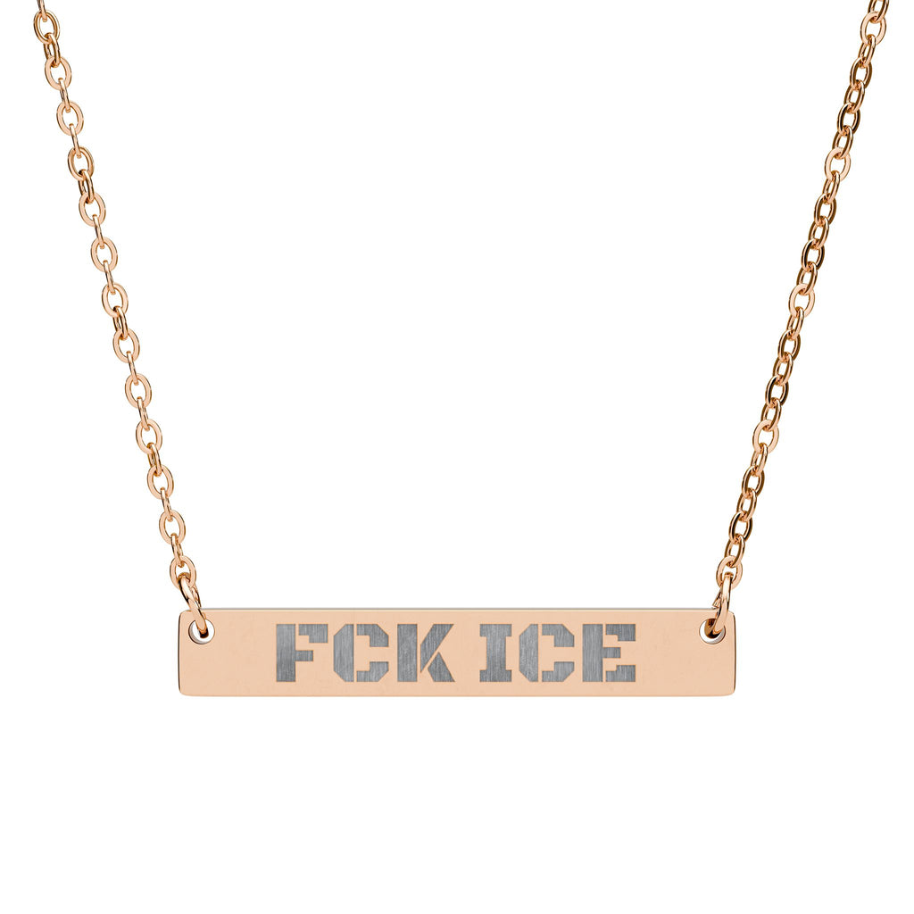 FCK ICE Necklace (Engraving)