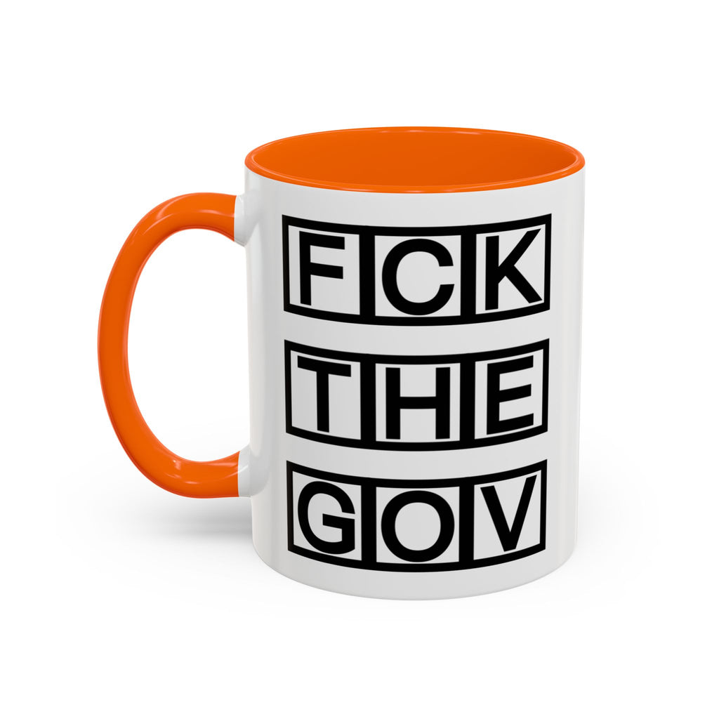 FCK THE GOV Mug (11, 15oz)