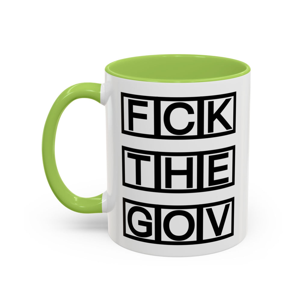 FCK THE GOV Mug (11, 15oz)