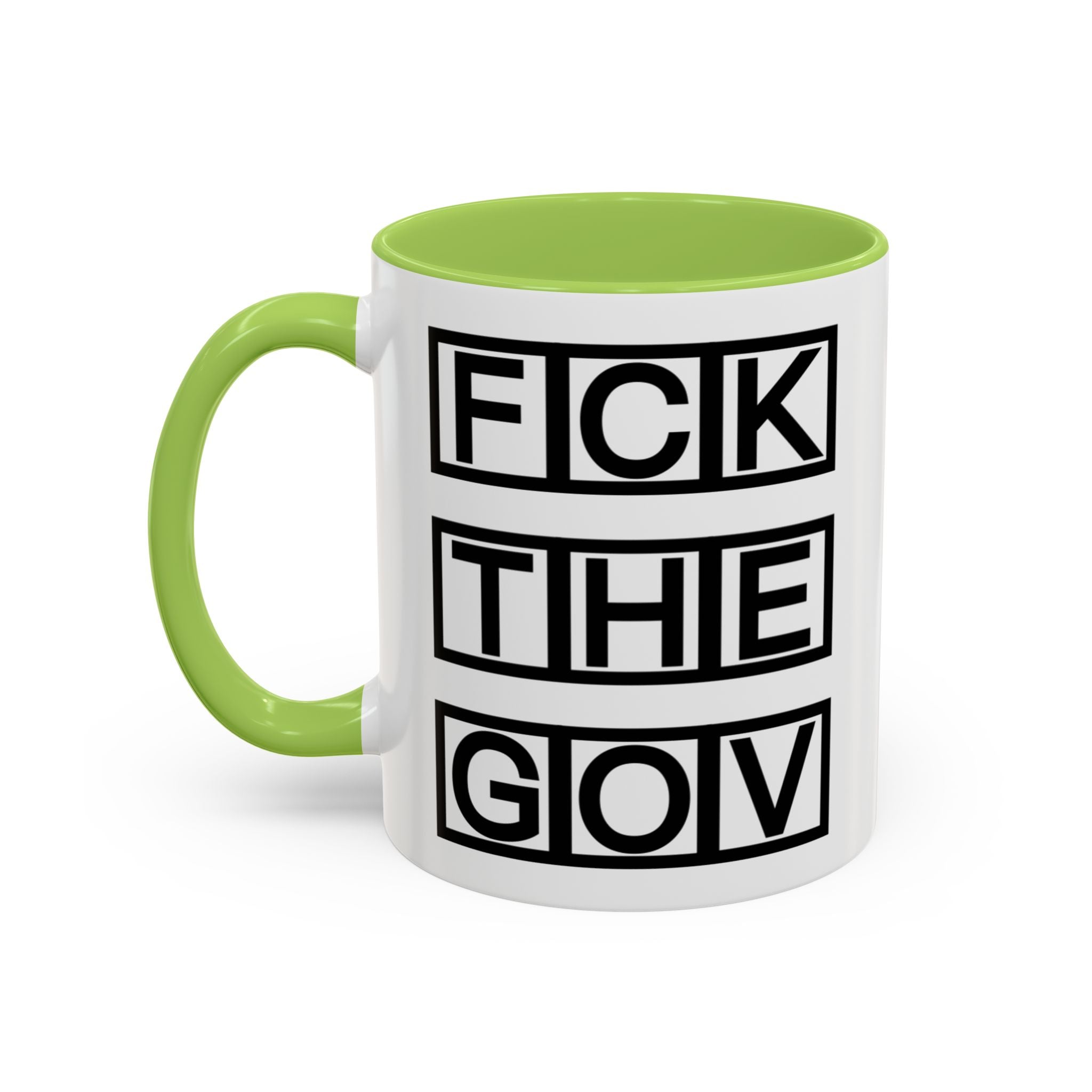 FCK THE GOV Mug (11, 15oz)
