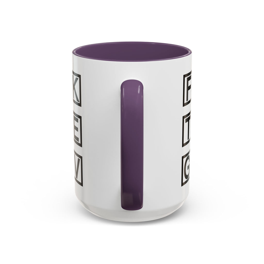 FCK THE GOV Mug (11, 15oz)