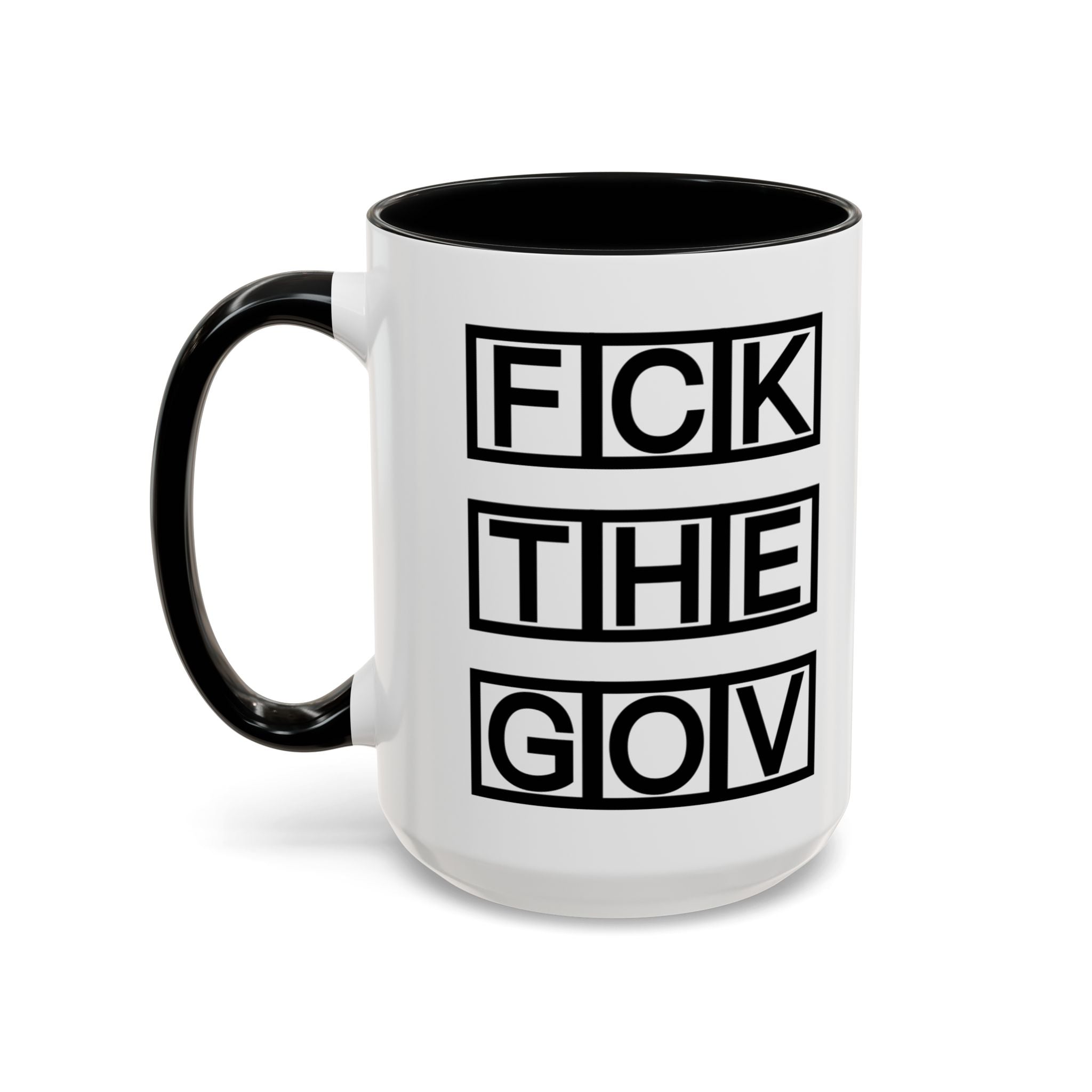 FCK THE GOV Mug (11, 15oz)
