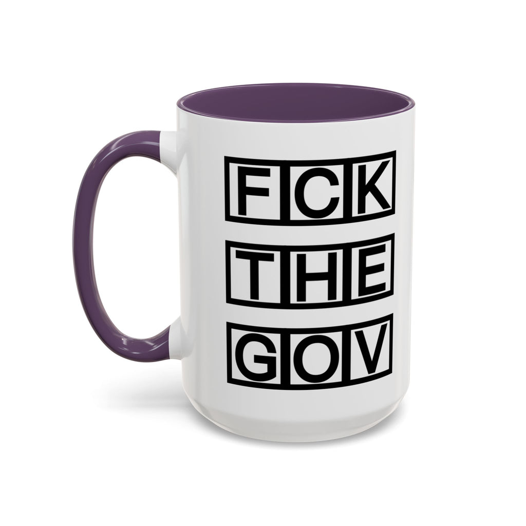 FCK THE GOV Mug (11, 15oz)