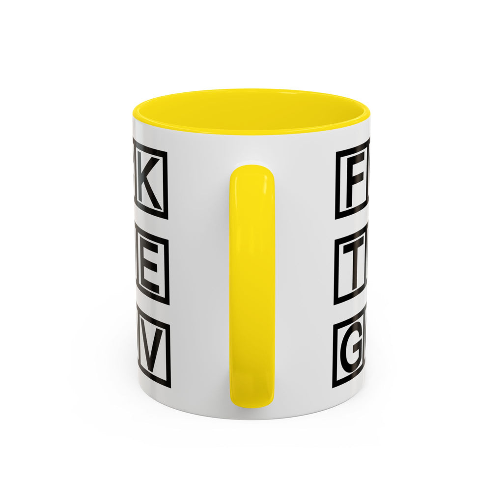 FCK THE GOV Mug (11, 15oz)