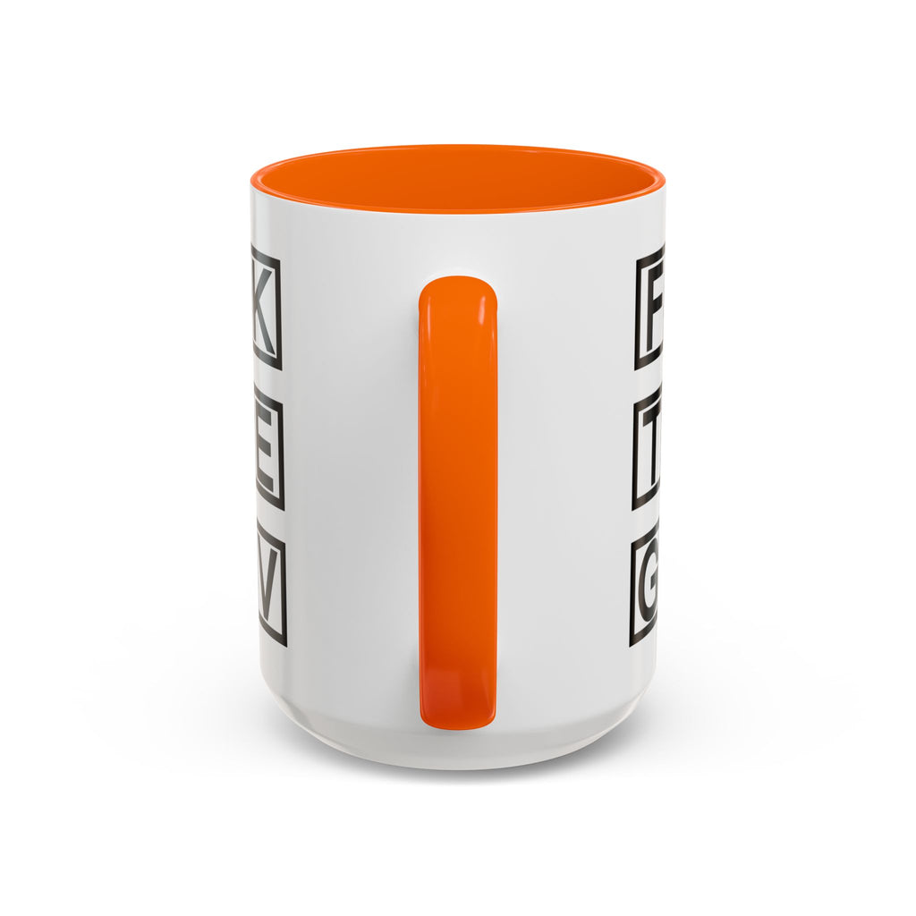 FCK THE GOV Mug (11, 15oz)