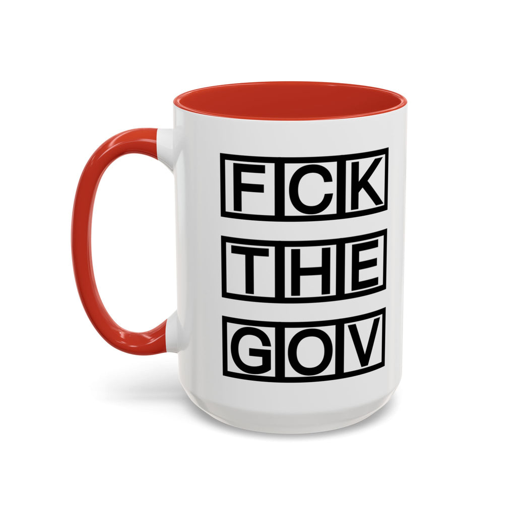 FCK THE GOV Mug (11, 15oz)