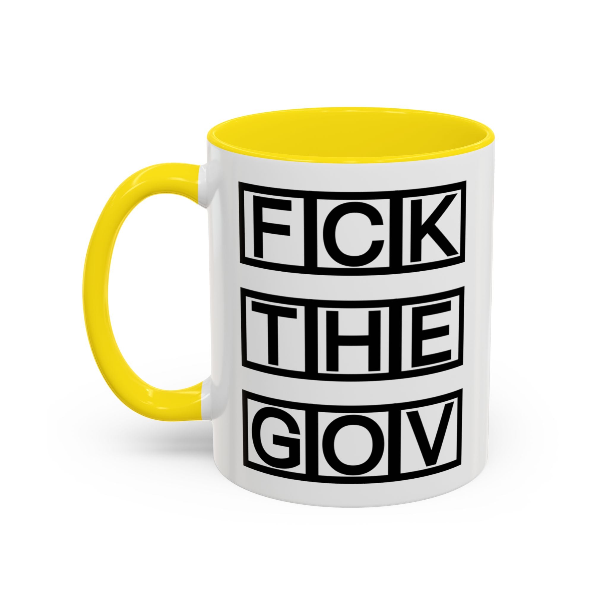 FCK THE GOV Mug (11, 15oz)