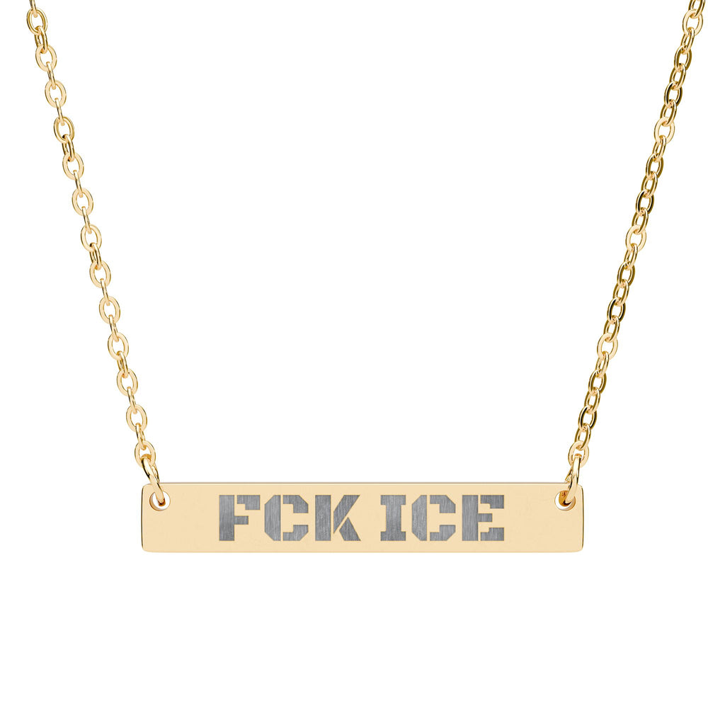 FCK ICE Necklace (Engraving)