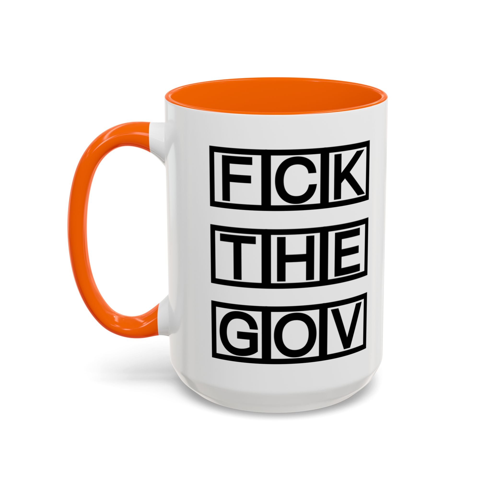 FCK THE GOV Mug (11, 15oz)