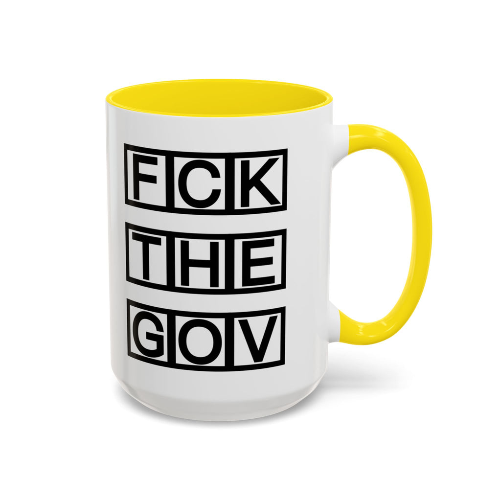 FCK THE GOV Mug (11, 15oz)