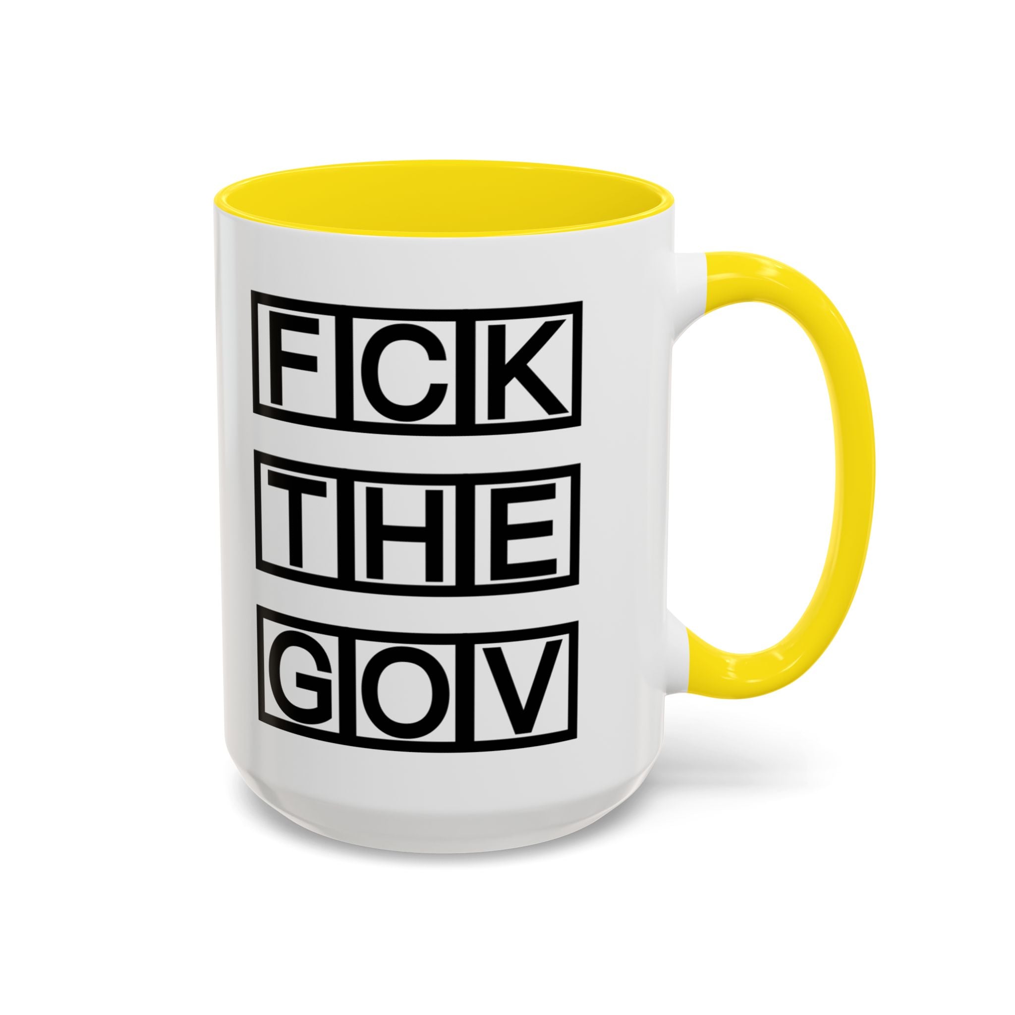 FCK THE GOV Mug (11, 15oz)