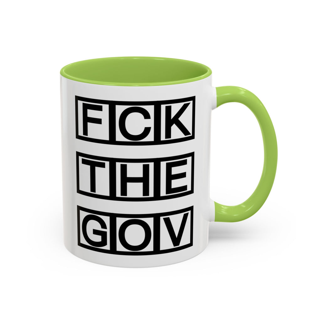 FCK THE GOV Mug (11, 15oz)