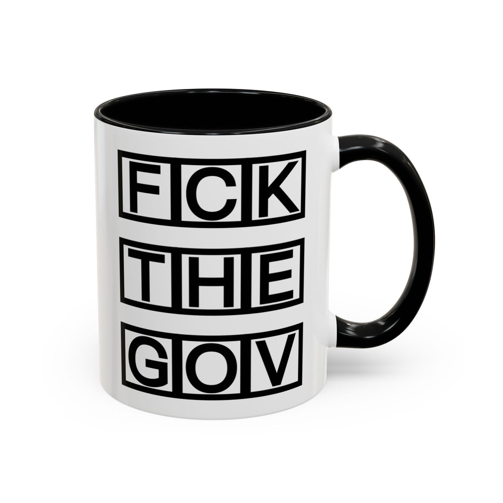 FCK THE GOV Mug (11, 15oz)