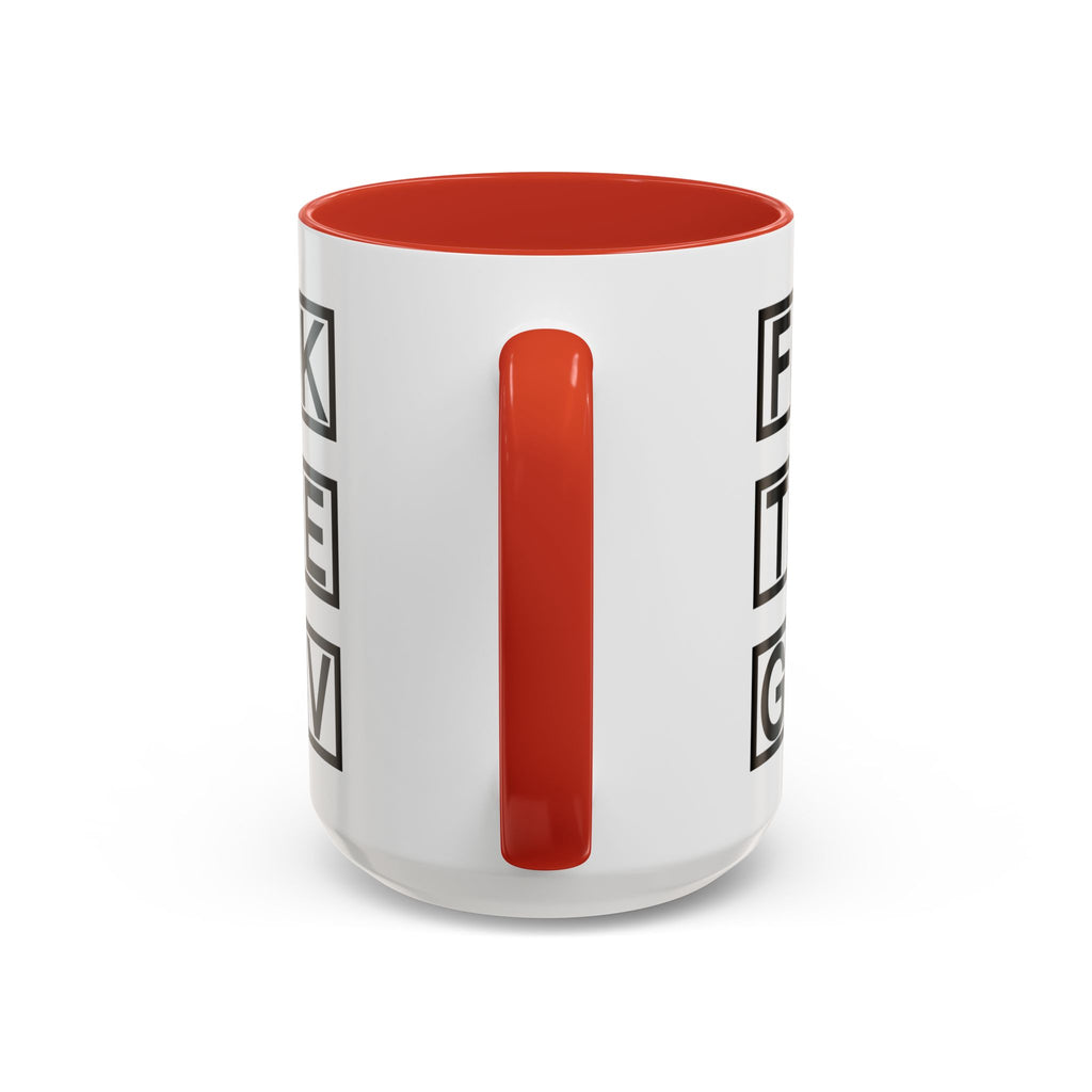 FCK THE GOV Mug (11, 15oz)