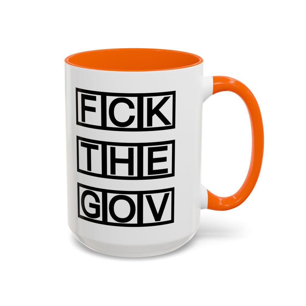 FCK THE GOV Mug (11, 15oz)