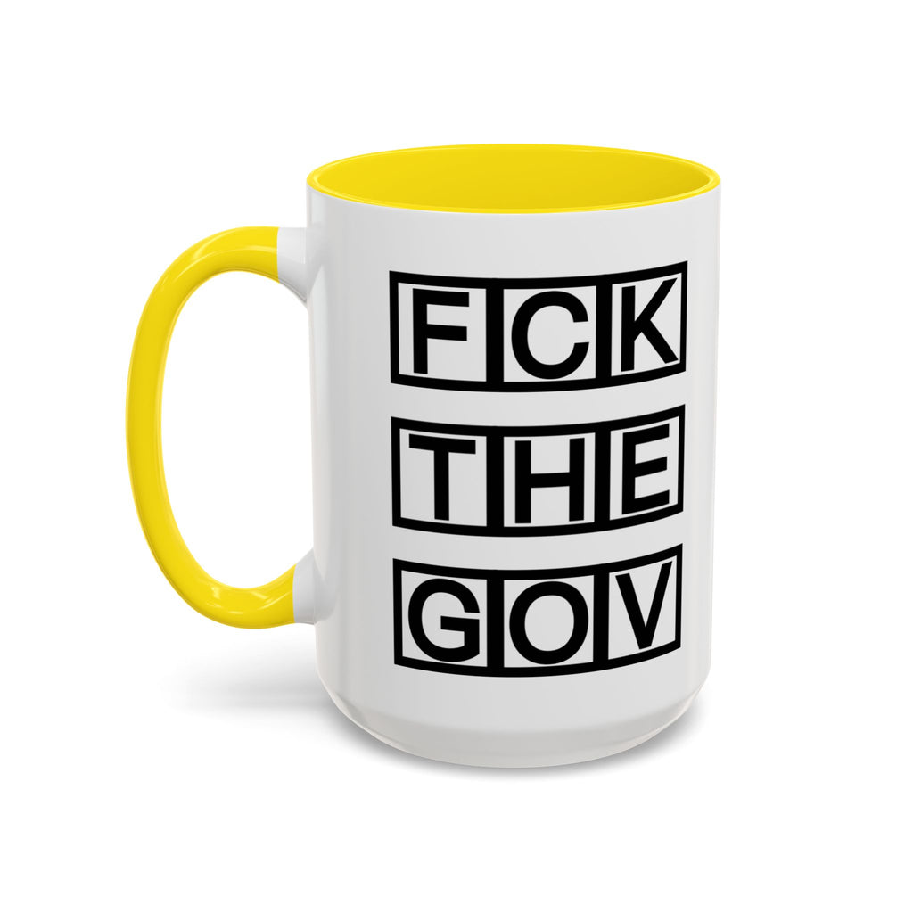 FCK THE GOV Mug (11, 15oz)