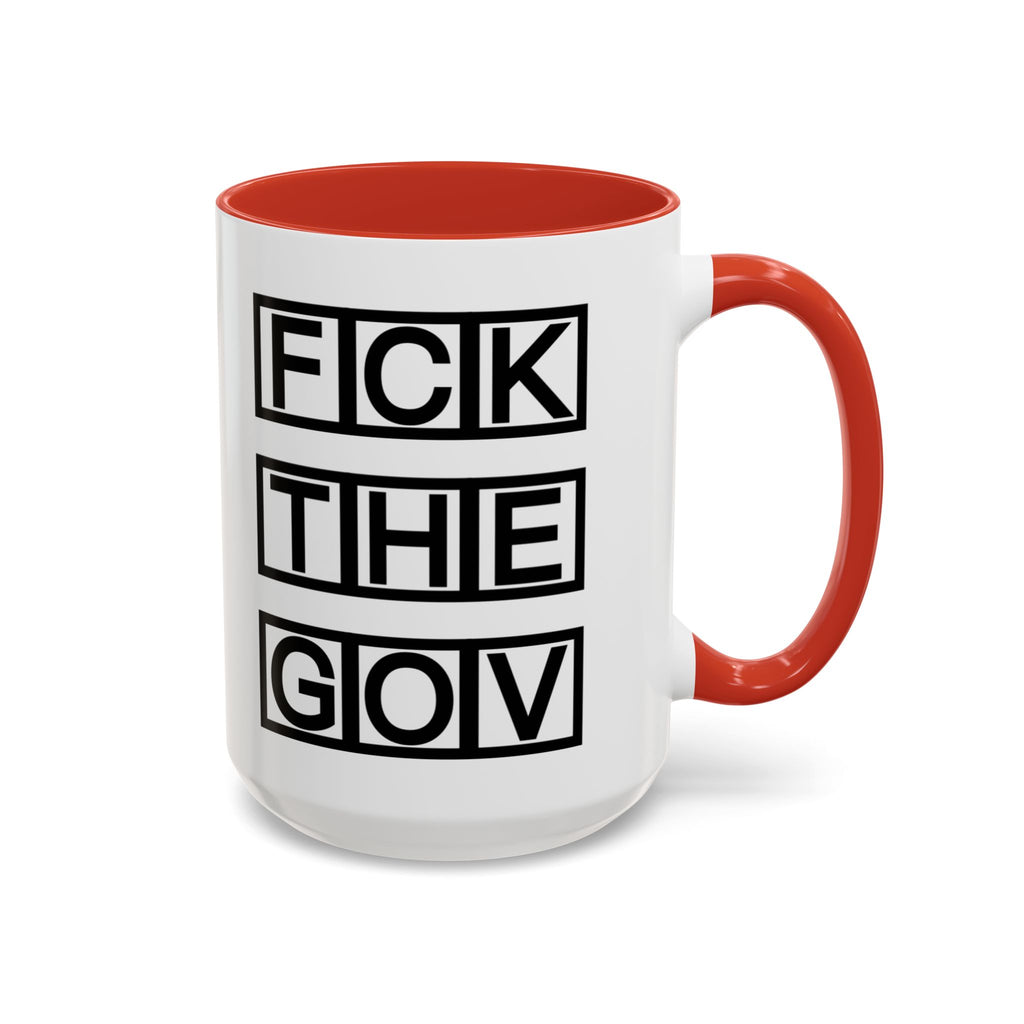 FCK THE GOV Mug (11, 15oz)